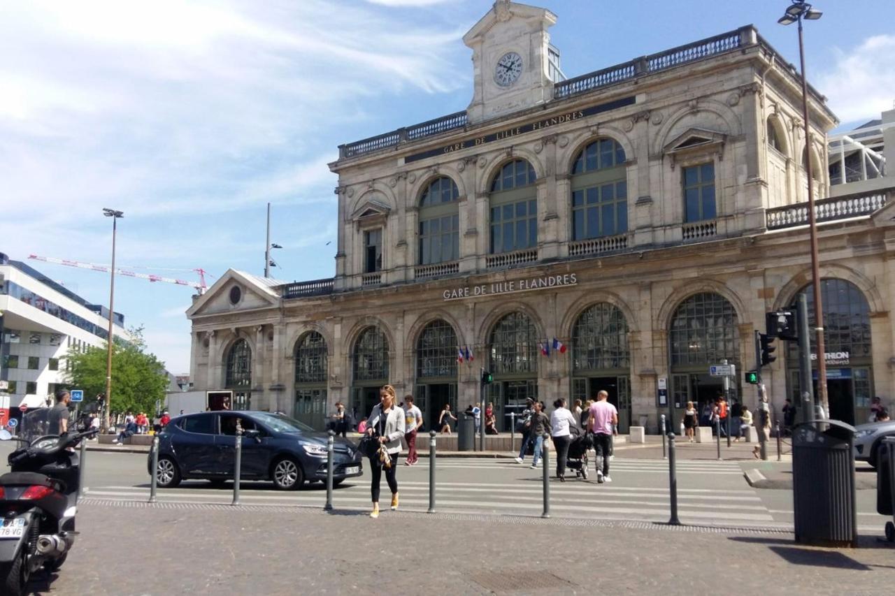 Lille Centre - Nice cozy&functional ap 80m2 Extérieur photo